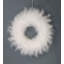 Two-Tone Feathers Christmas Wreath - 14.5" - Unlit-1648704404