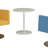 Ares Pedestal End Table in White