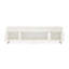 Palm Gate Media Cabinet - Cloud White