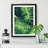 Aagman Fern Leaf In Watercolour Vol.2 - Single Picture Frame Print-947182389-947182384
