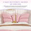 Structure de lit rembourrée en similicuir, avec tête et pied de lit en forme de papillon, structure de lit plateforme avec décorations en métal-794225215-794225214