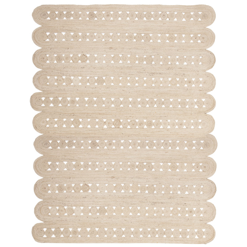 Hanley Hand Woven Jute Rug, Rectangle 3' x 5'