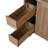 54.33" Outdoor Modern Farmhouse Solid Wood Rolling Kitchen Cart with Stainless Steel Top-124178212