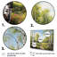 «Birch Woods Spring Awakening III», art mural sur toile de bouleau-1498034826-1498034827