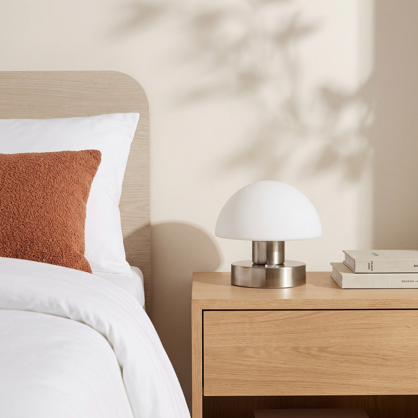 Varena Desk Lamp, Nickel
