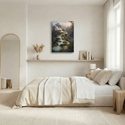 Art mural sur toile Misty Mountain