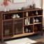 Buffet haut de gamme en bois de noyer noir