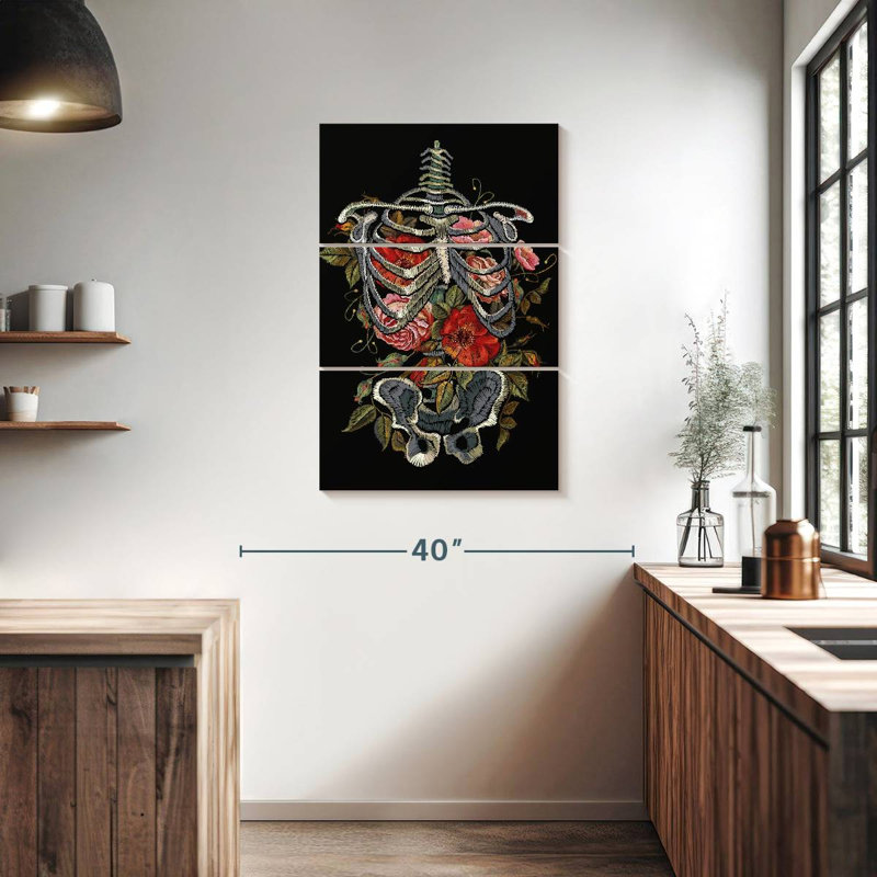 Hitzel Flowering Skeleton, 38" H x 24" W