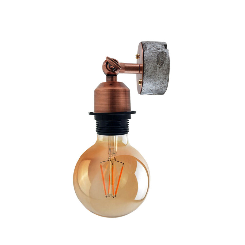 Brunette Wall Sconce, No, Copper