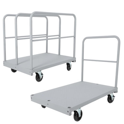 Heavy Duty Steel Panel Truck Cart-36x24 Flatbed Platform Capacity