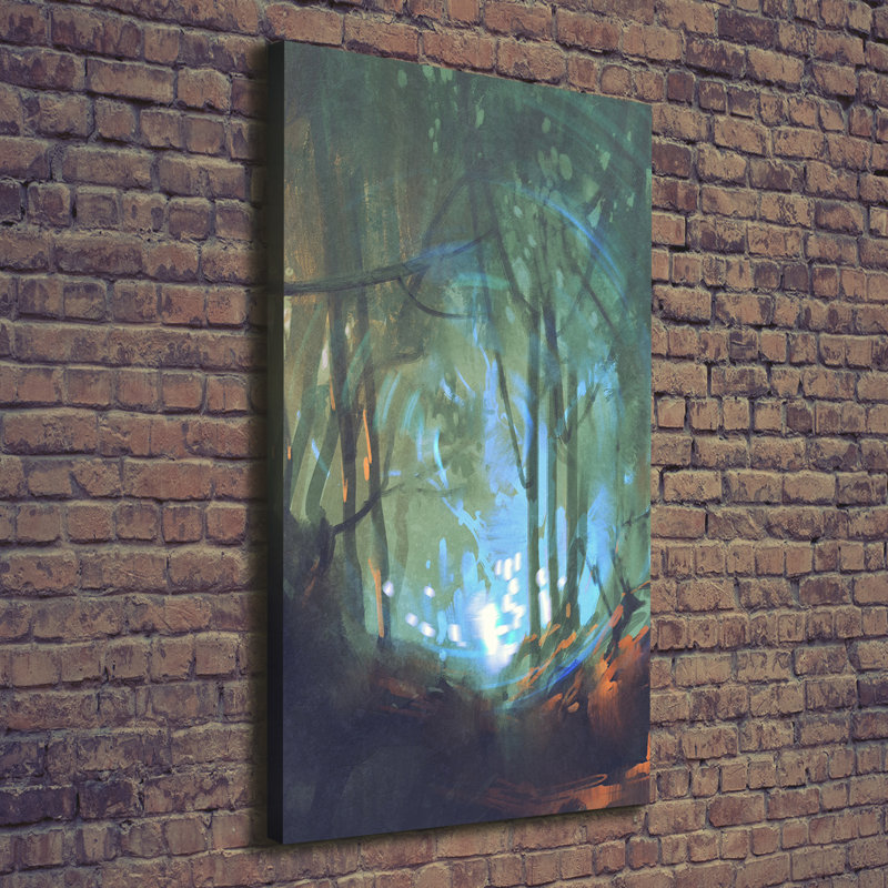 Crystals - Wrapped Canvas Print