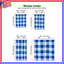 Rideaux obscurcissant bleu et blanc Gingham-1156156216-1156156223