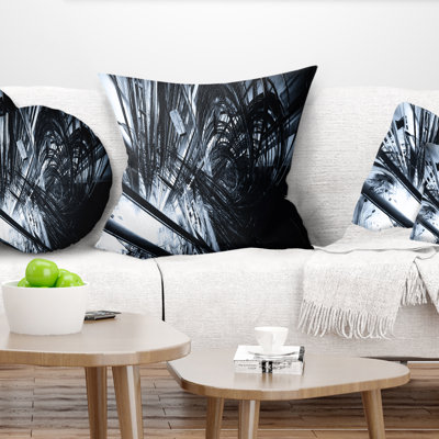 Abstract 3D Abstract Art Pillow
