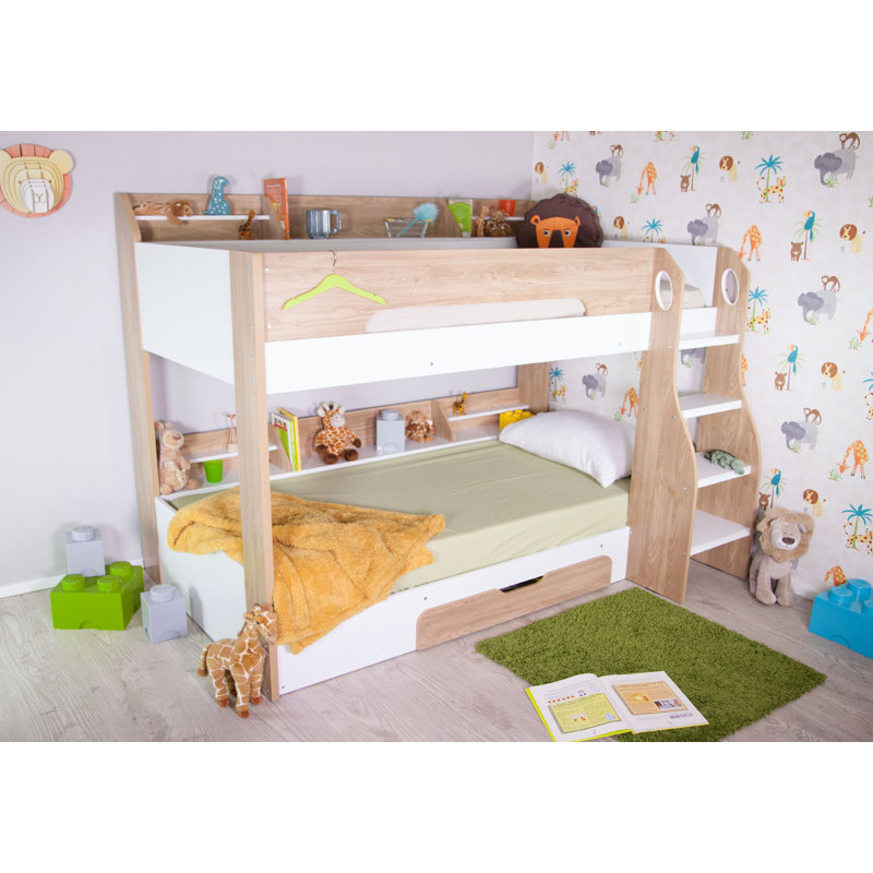 Bernier Single (3') Bunk Bed with Storage Included