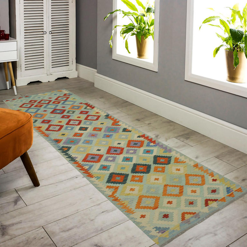 Kenadee Wool Geometric Rug