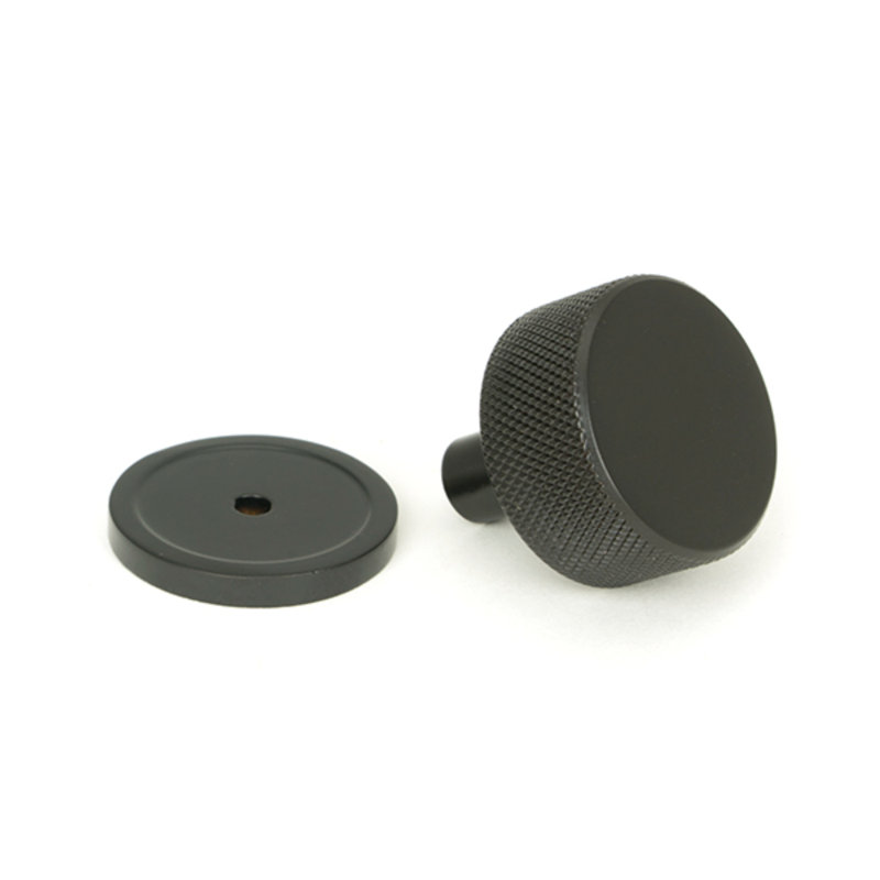 Round Knob, Aged Bronze, 3 cm