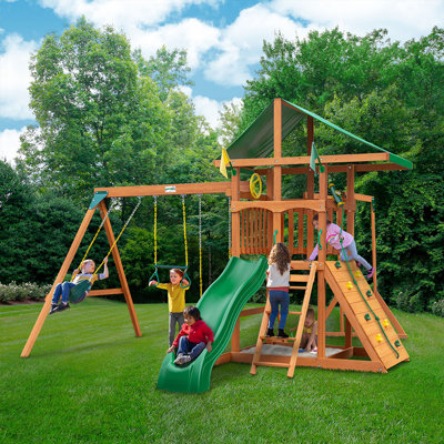 Avalon Swing Set with Monkey Bars - Professional Installation Available