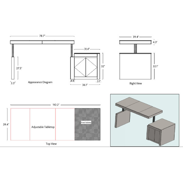 Dimensions du produit
