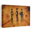 African Tribal Women Abstract Modern Rustic Wall Art Print-1884819316