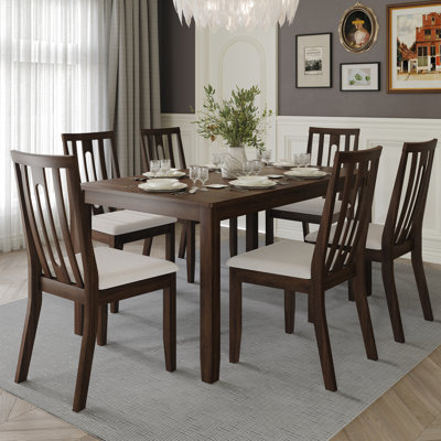 Ocossio 6 - Person Four Leg Dining Set