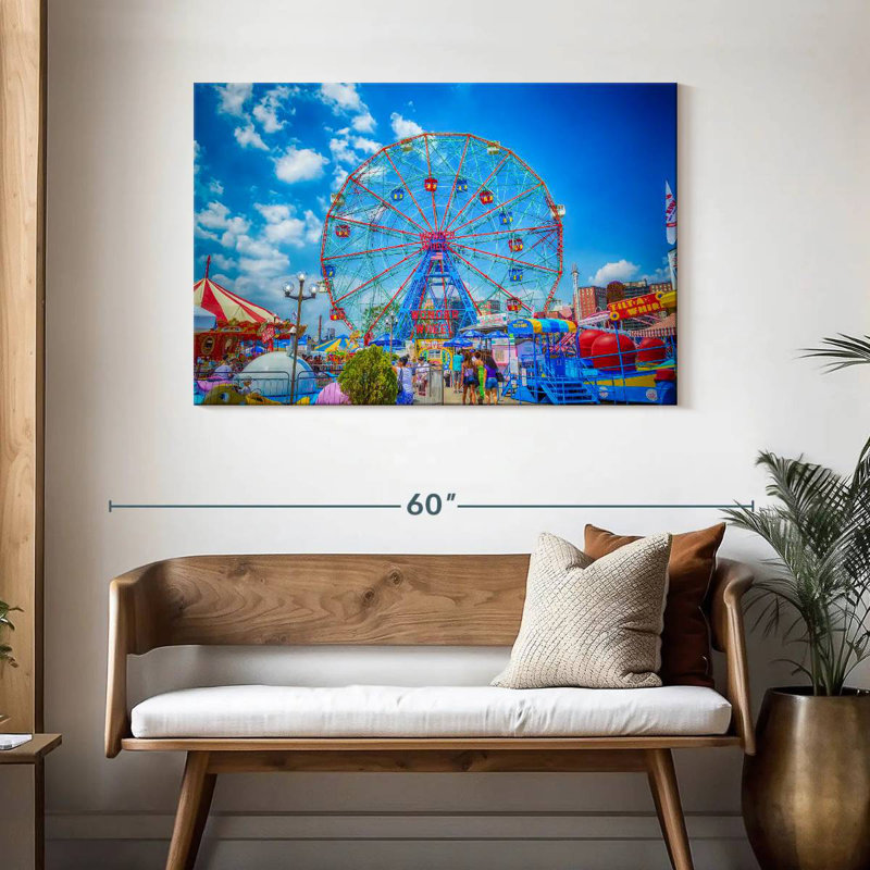 Grande roue Kerner Coney Island, H 30 po x l 45 po