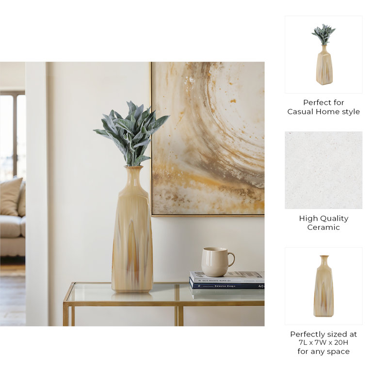 Bellevue Handmade Stoneware Table Vase