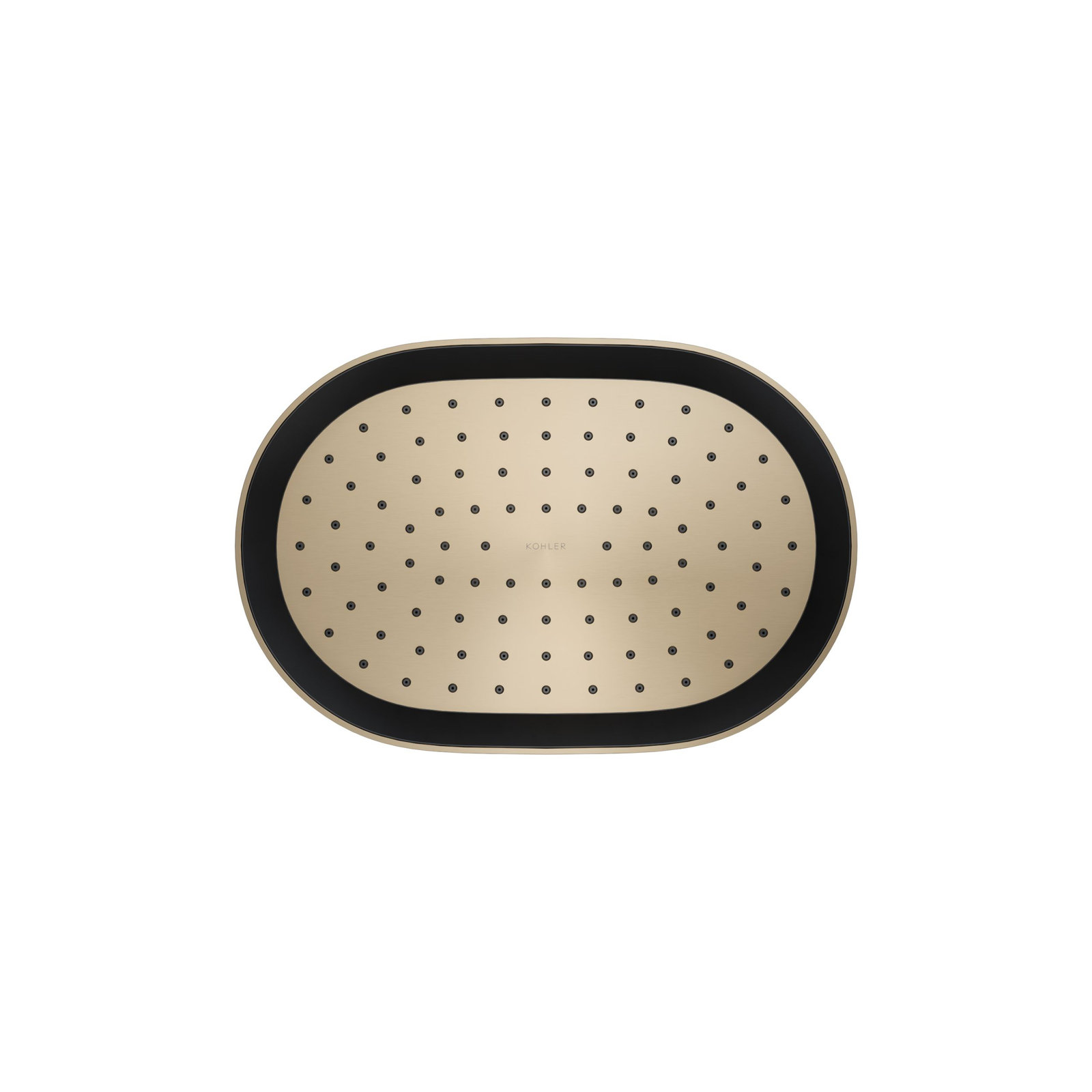 Statement 2.5 GPM Round 12 in. Rainhead with Katalyst Air-Induction Technology, Vibrant Brushed Bronze, 2.5 GPM, Round
