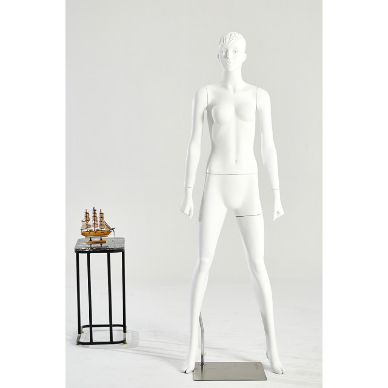 Ises People Statue, White