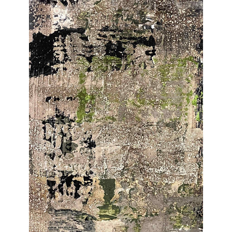 Meadow - Original Mixed-Media Abstract Painting by J. Kent Martin