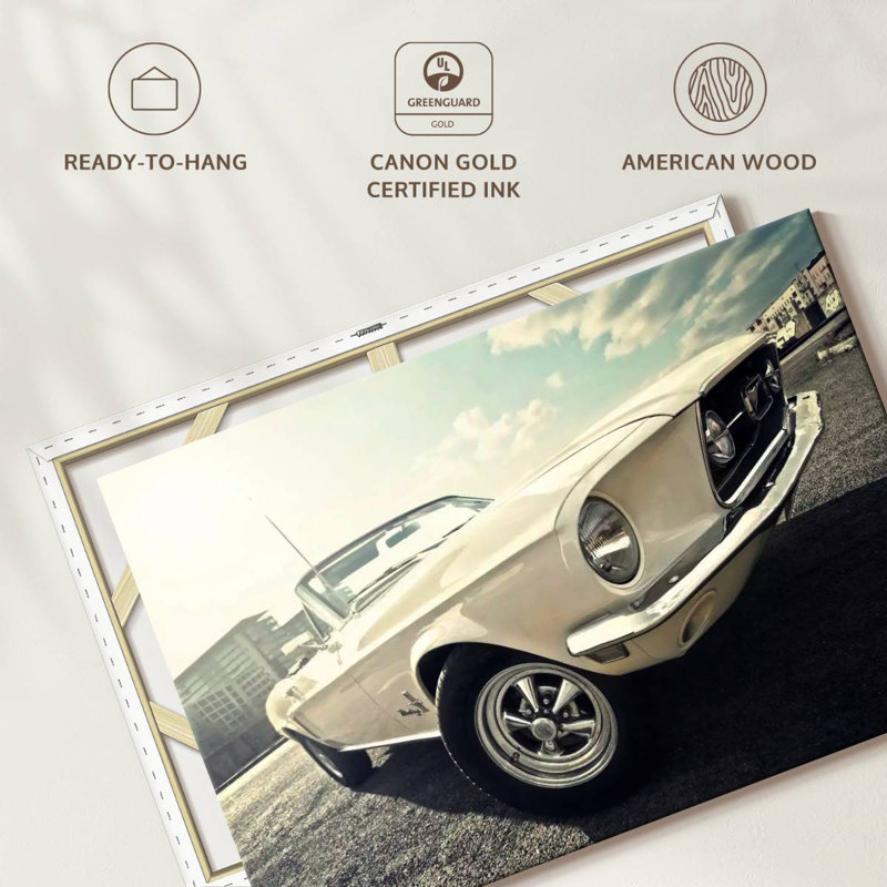 Voiture décapotable Ford Mustang Mehar, H 34 po x l 51 po