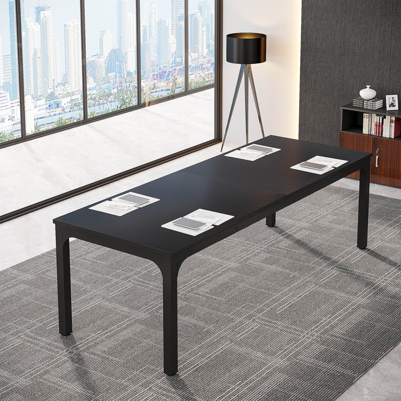 Table rectangulaire, Noir