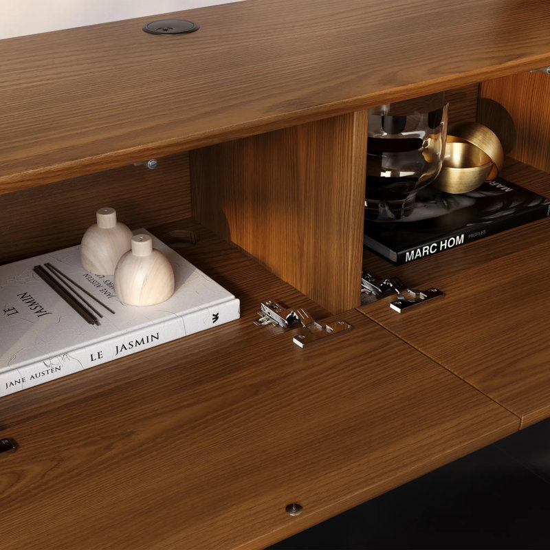 FLOAT - 78.74"Mid-Century Modern Floating TV Stand