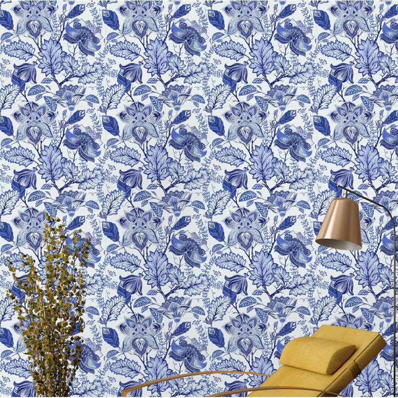 Rouleau de papier peint Jacinta Provence, L 16,67 po x l 25 po