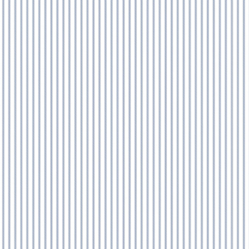 Rouleau de papier peint à rayures fines L 32,7 pi x l 20,5 po Boynton Beach, Bleu