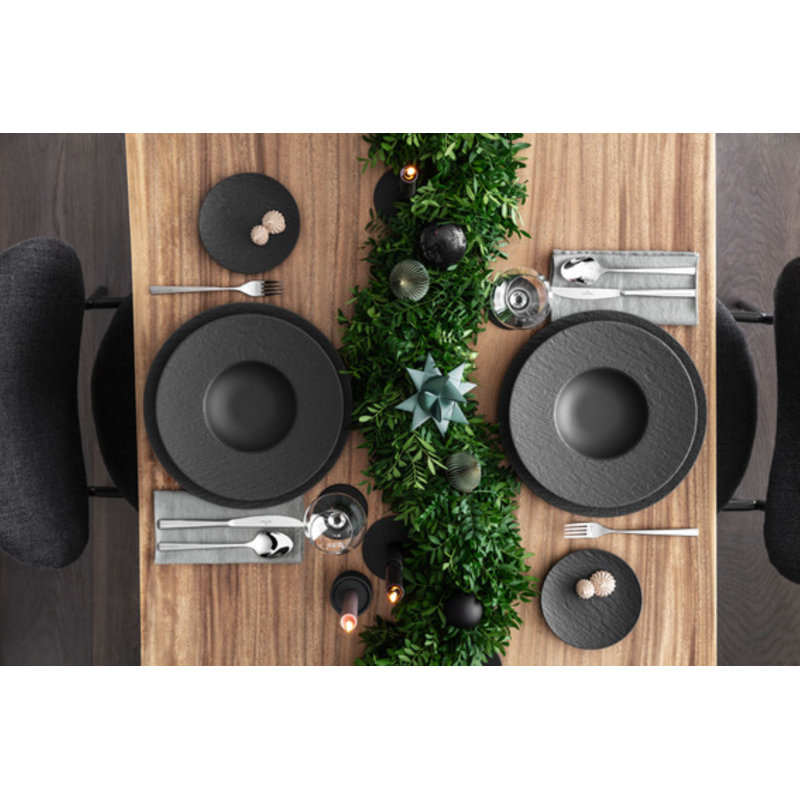 Villeroy & Boch Manufacture Rock 6.25" Bread and Butter Plate, Gray