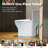 Modern One Piece Toilets With 17.5" ADA Comfort Height & Soft‑Close Seat - 1.28 GPF Single Flush, 1000G Score, 12" Rough‑In One Piece Toilet