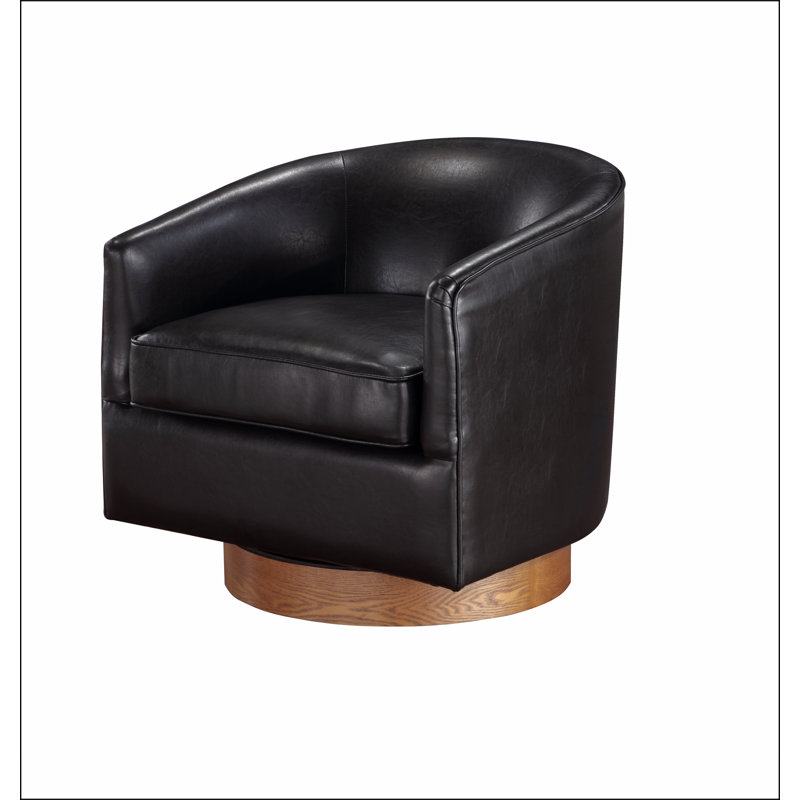 Fauteuil pivotant demi-tonneau Maisy