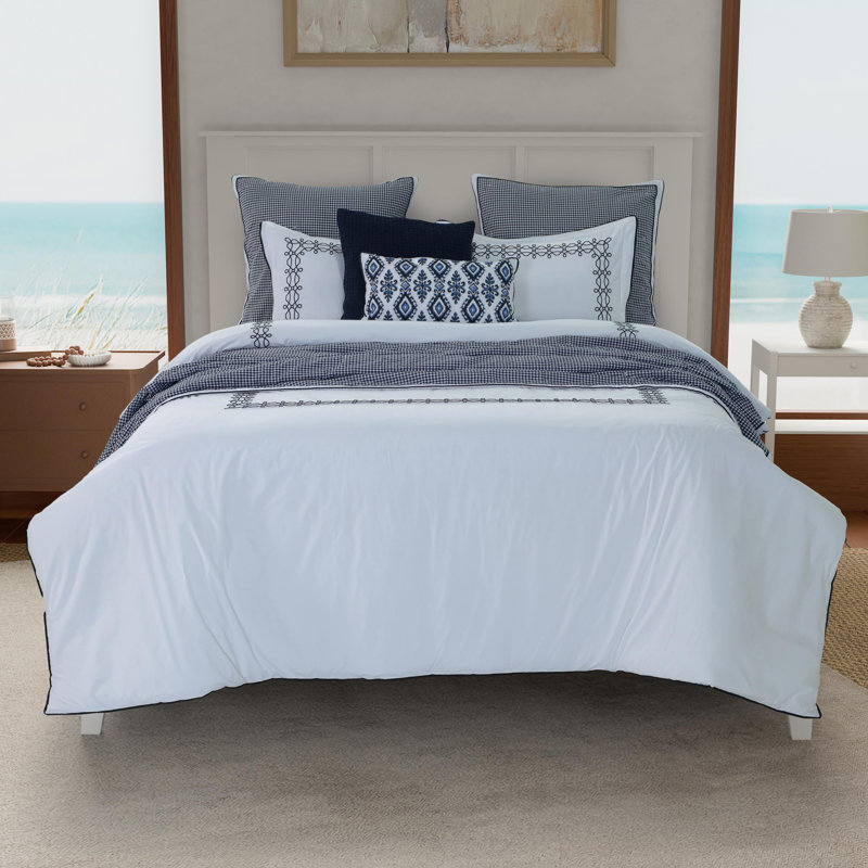 Southern Tide Sag Harbor Navy/White Quilt, Twin Quilt