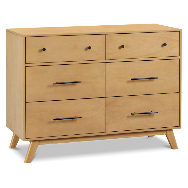 Otto 6-Drawer Dresser, Honey