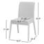 Nelda 18.5" Wide Dining Chair-300990281