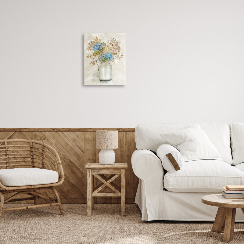 Charmant bouquet de fleurs murales, conception par Carol Robinson, H 20 po x l 16 po