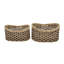 Ensemble de 2 paniers en ruppie maritime