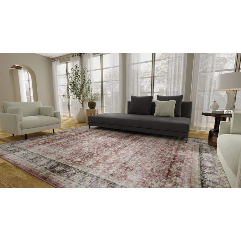 Tapis canneberge Whitley, Rectangulaire 8 pi x 10 pi