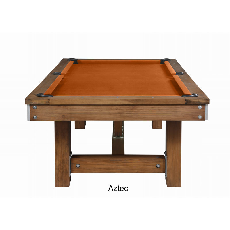Willow Bend Slate Pool Table with Professional Installation Included, Aztec, No, 7'