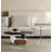 Creative round minimalist coffee table