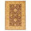 Tapis brun foncé Chobi Finest 3 pi 3 po x 4 pi 8 po