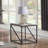 Sonoma Grey Square End Table