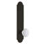 Grandeur Arc Tall Plate Double Dummy with Hyde Park Door Knob-24756466