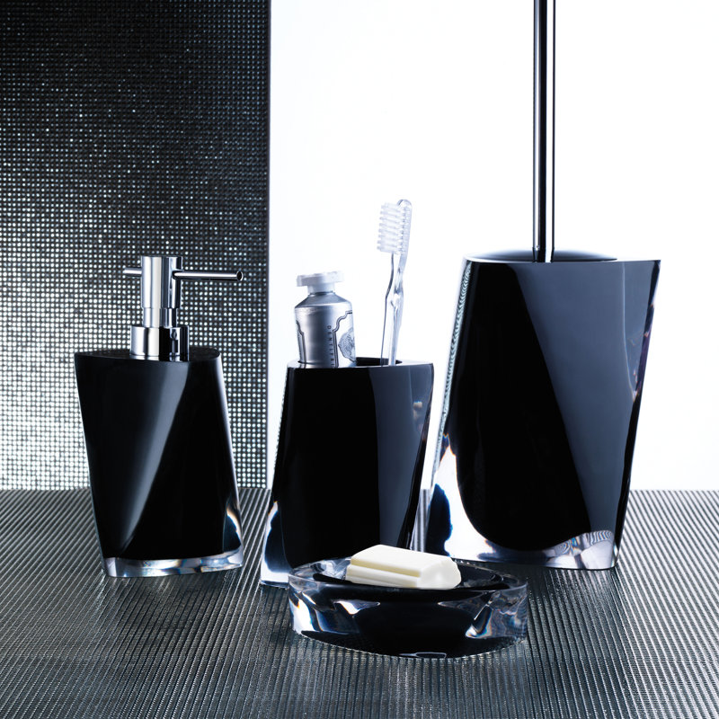 Velia Soap Dish, Black
