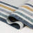 Vandervliet Classic Coastal Mitred Stripe Reversible Machine-Washable Cream/Navy Indoor/Outdoor Rug-711333138